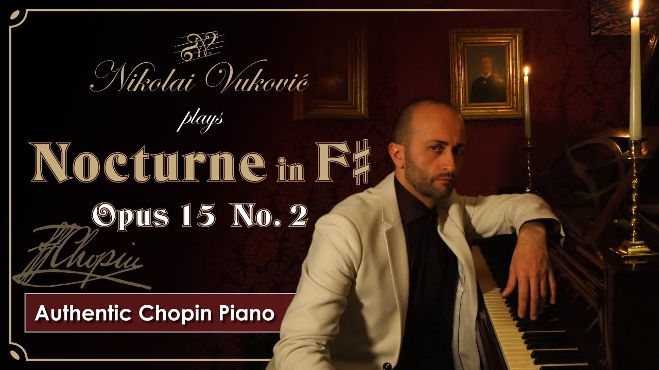 Chopin F sharp major Nocturne Op 15 No 2 on Chopin's Real Piano 432Hz