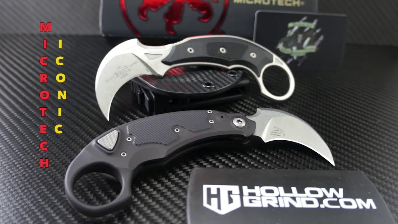 Microtech Knives Iconic Karambit (Auto & Fixed)