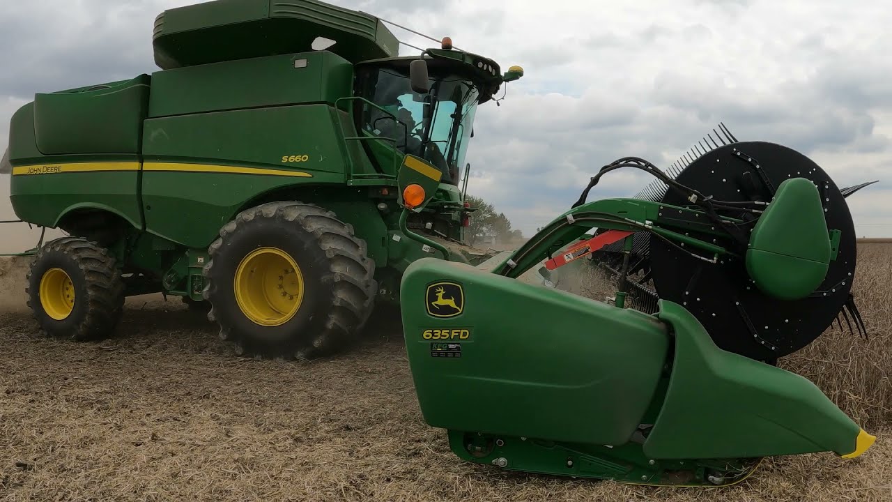 Windy - Steady & Solid - Young Sons Behind the Wheel - John Deere S660 - Proud Dad - Harvest 2021