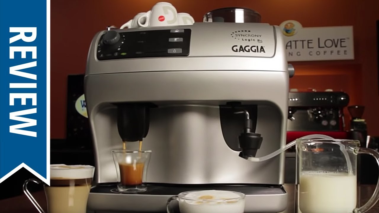 Gaggia Syncrony Logic RS Super-Automatic Espresso Machine