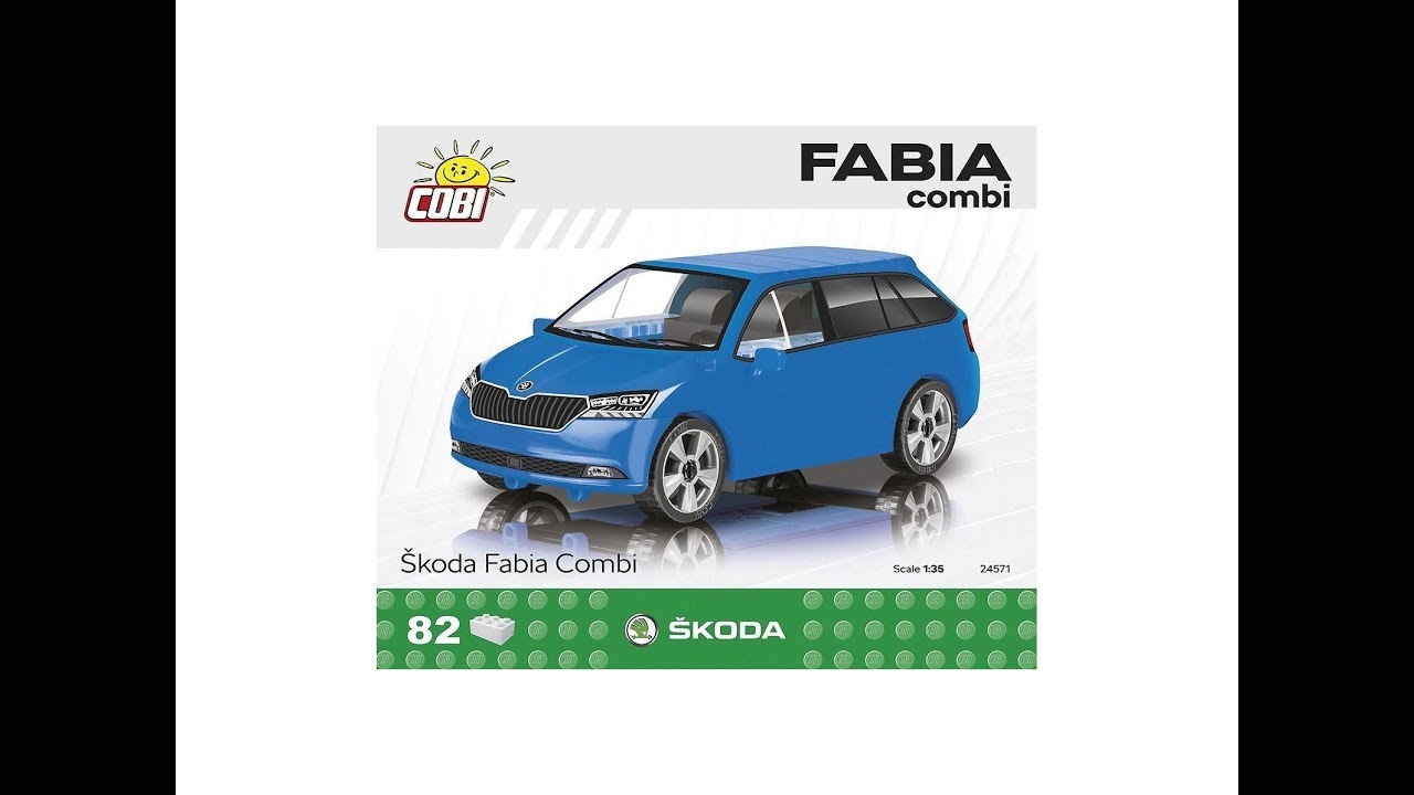 [COBI ] Skoda Fabia Combi - Speedbuild (Skoda Series No. 24571)