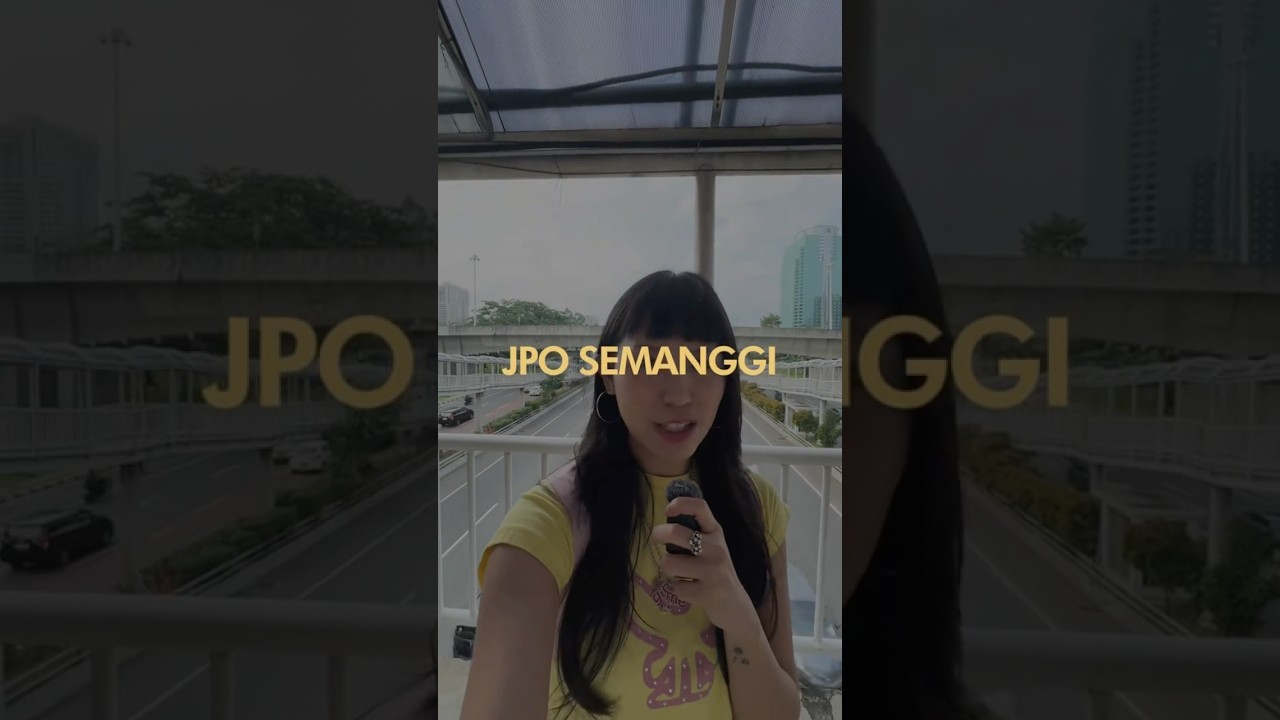 JPO Semanggi! #JakiMaulana