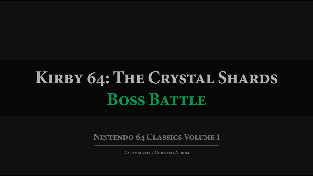 Kirby 64: Boss Battle Orchestral Arrangement