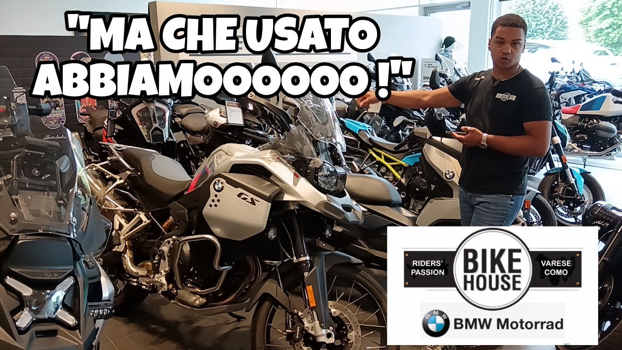 BIKEHOUSE COMO BMW MOTORRAD: L'USATO PER L'AUTUNNO. CON DAVIDE