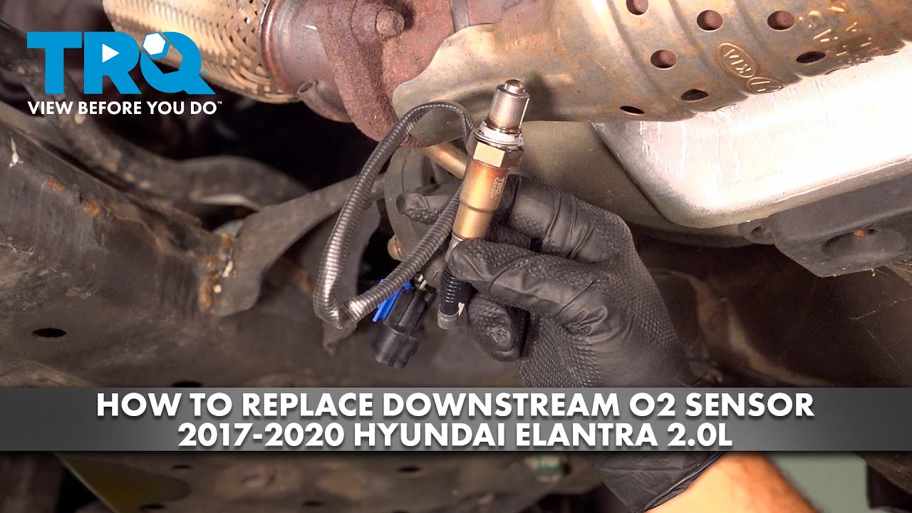 How to Replace Downstream O2 Sensor 2017-2020 Hyundai Elantra 2.0L