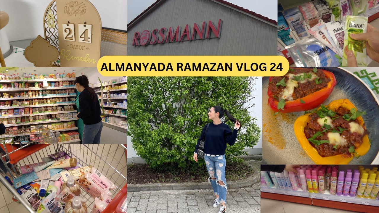 ALMANYADA ROSSMANN VE DM ALIŞVERİŞİ🛍KOZMETİK ÜRÜNLERİ ALDIK 🧖🏽‍♀️TATİL İÇİN ÖN HAZIRLIK😍