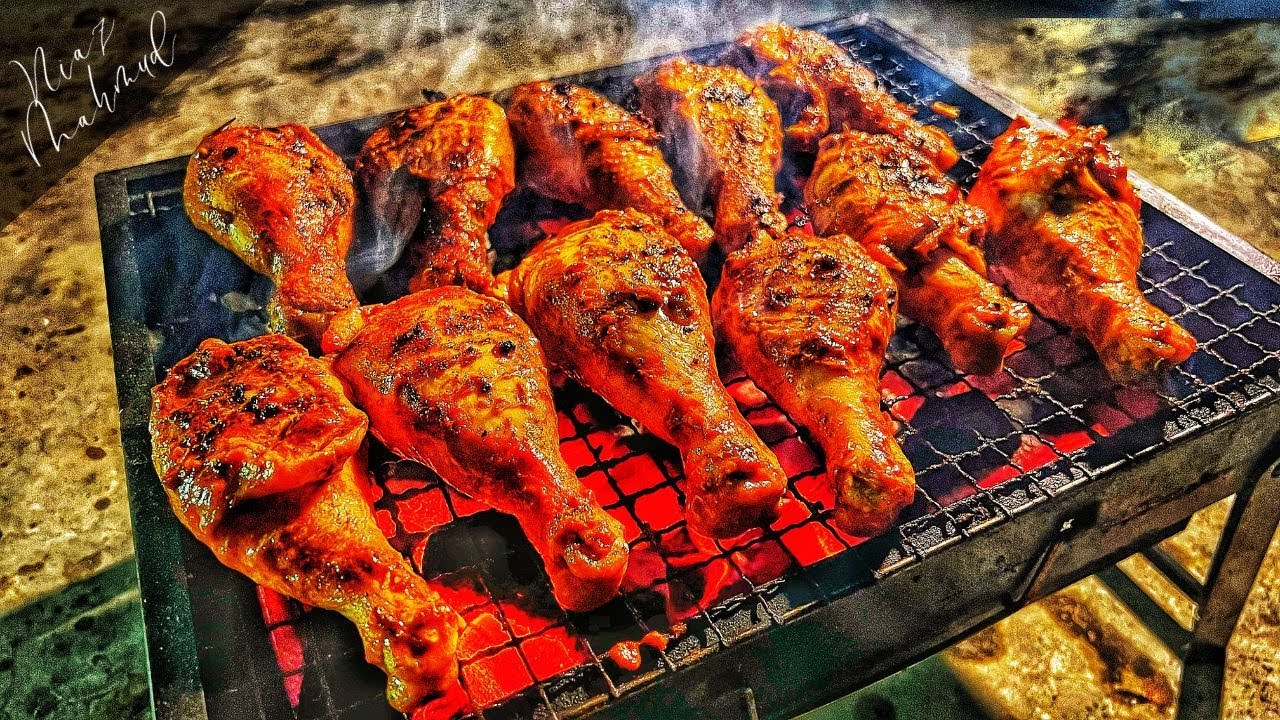 গভীর রাতে BBQ আর বন্ধুরা মিলে আড্ডা | BBQ Chicken - Loitta Fry | With Petuk Couple