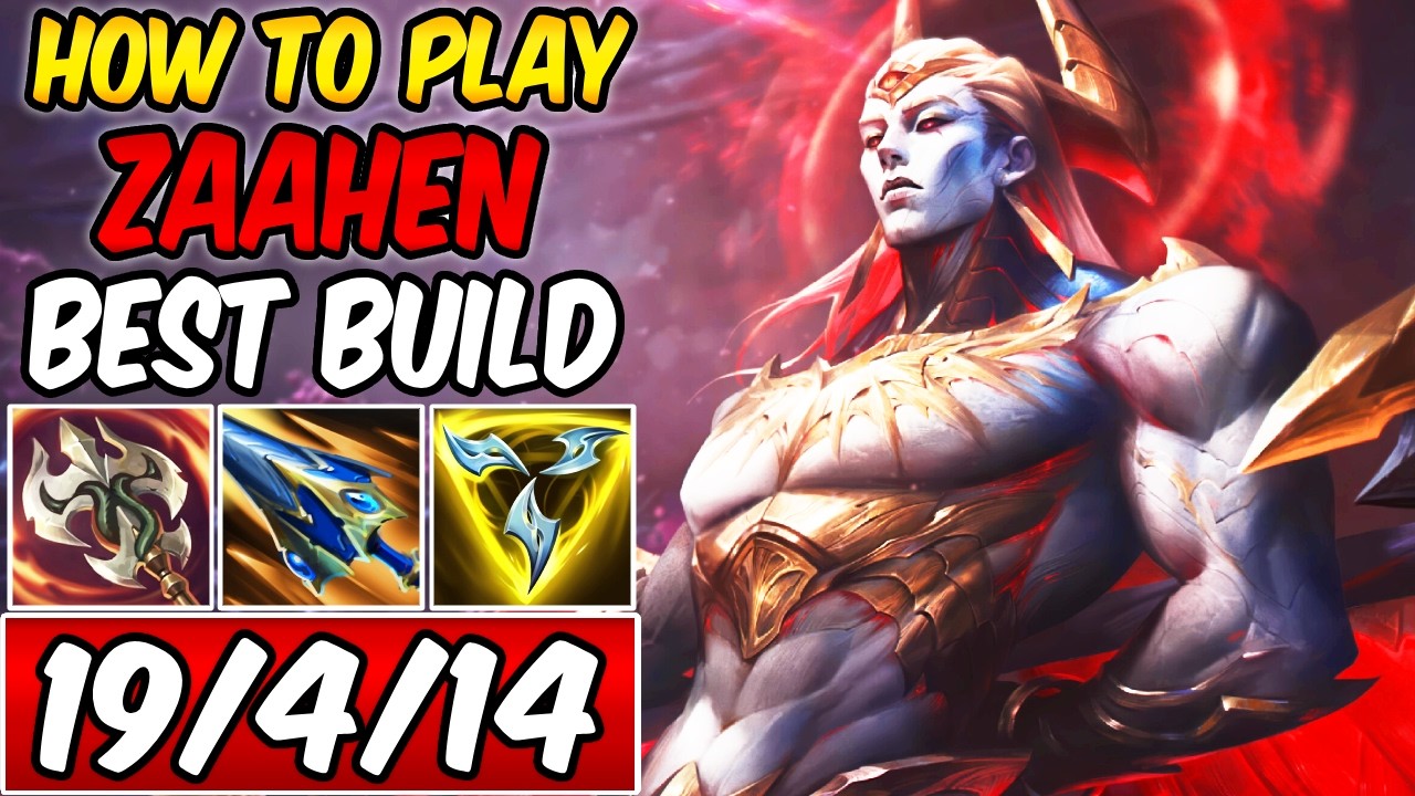S+ ZAAHEN GUIDE | Лучший билд и руны | Комментарий Diamond | 910 г. н.э. | League of Legends
