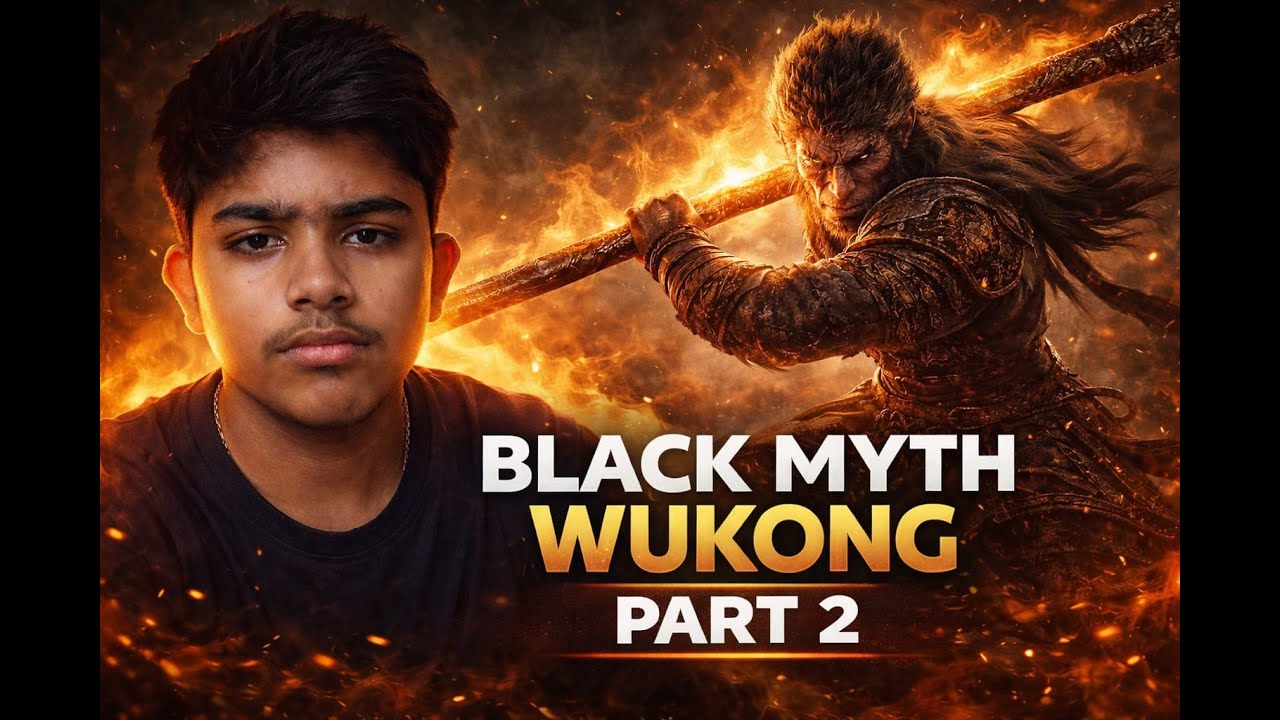 🛑LIVE BLACK MYTH WUKONG ||PART 2|| Hardest Boss Yet ??