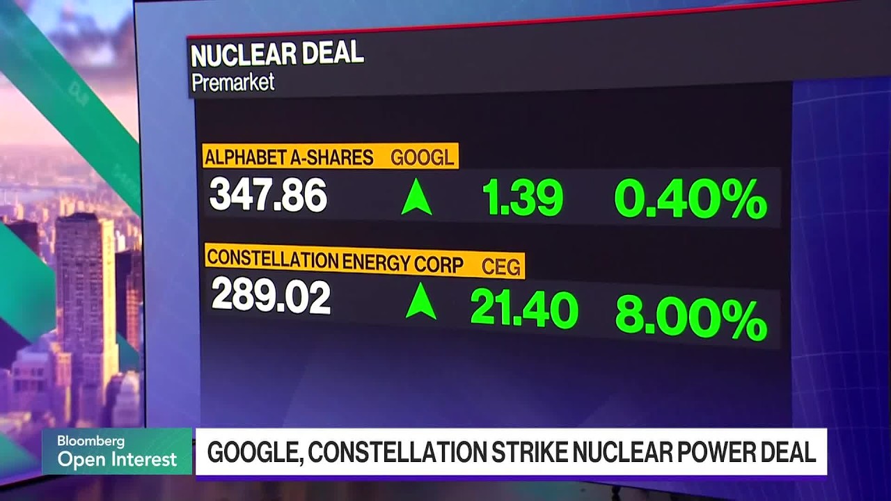 Google, Constellation Energy Strike Nuclear Power Deal