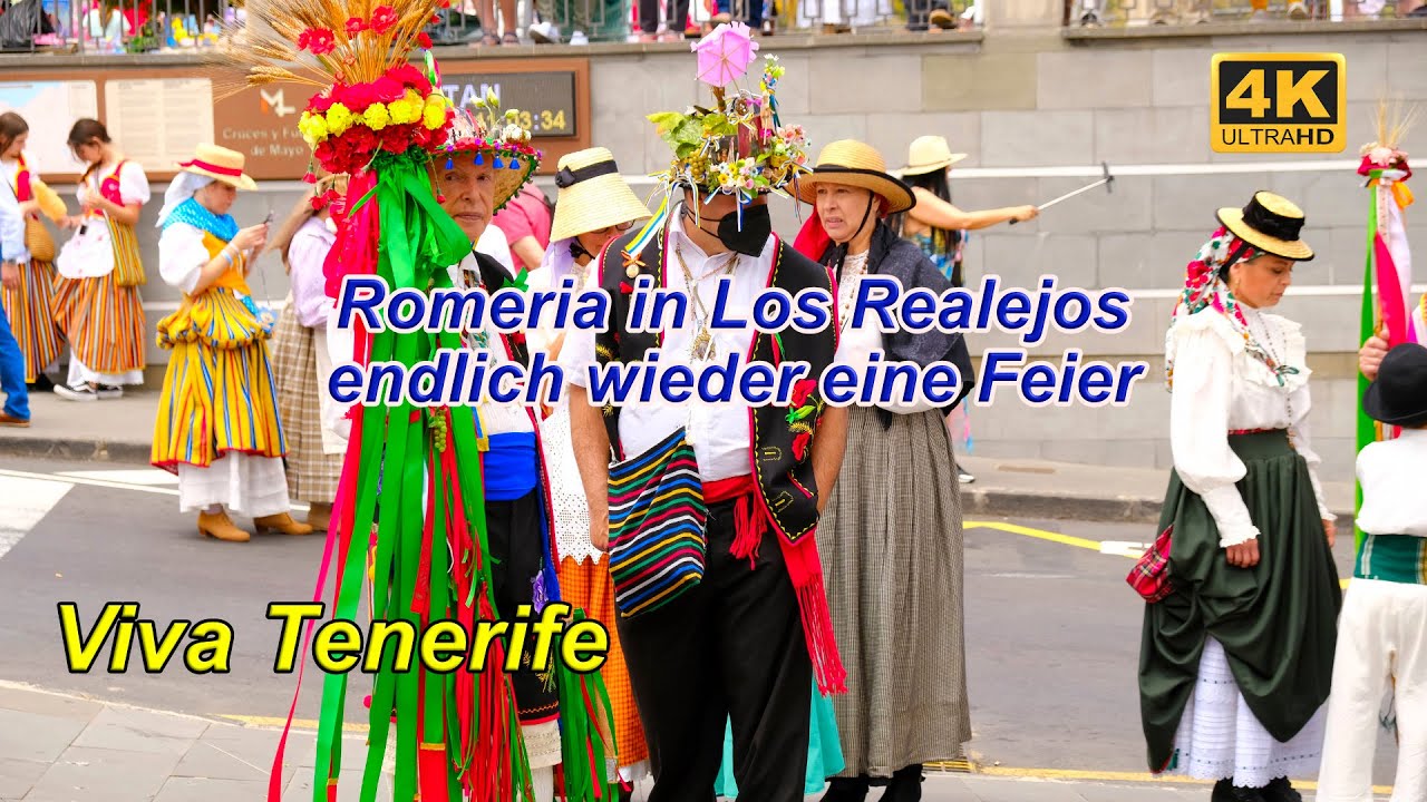TENERIFE - LOS REALEJOS -  Romería de San Isidro Labrador, ein authentisches Volksfest im  Mai 2022