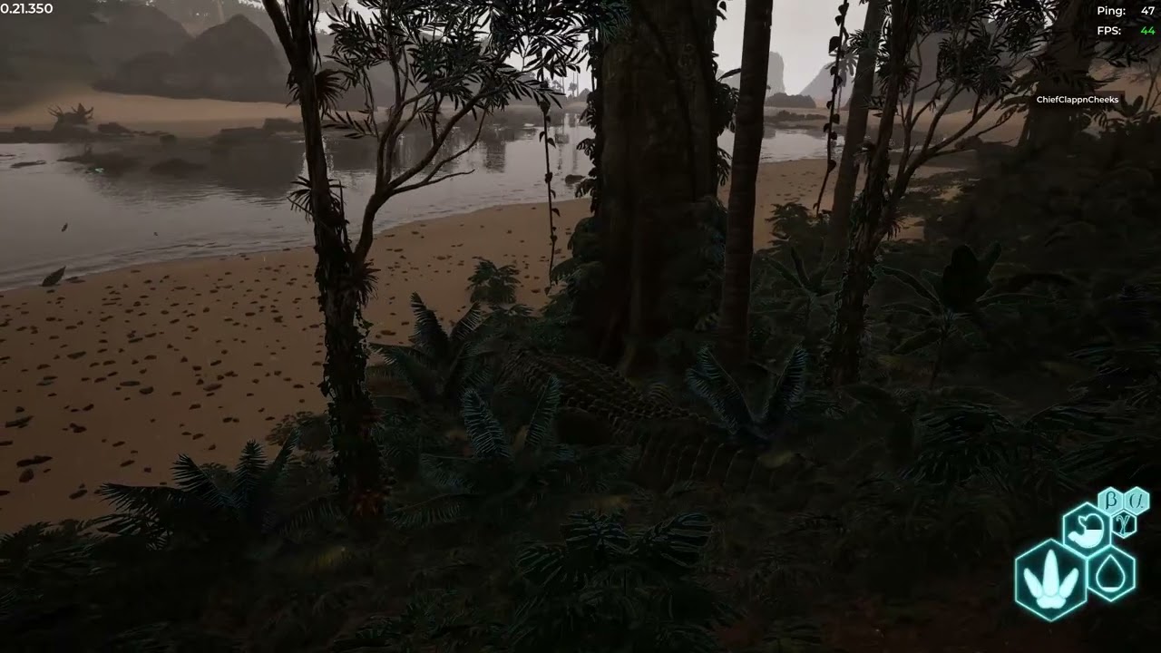 Crocs Kill Allo while he tries to harras some Raptors in 