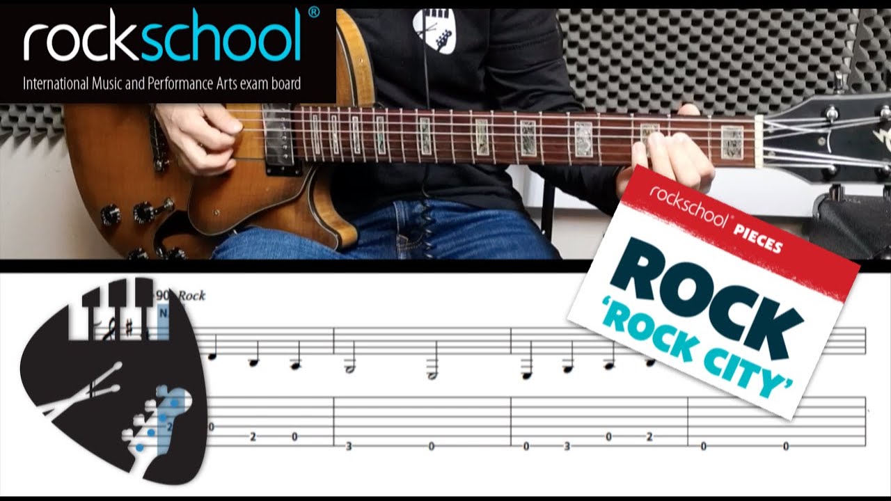 Rockschool Premiere Guitar - 'Rock City' [WITH BACKING TRACK]