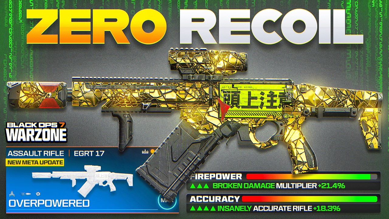 Use this BEST *BROKEN* AR META LOADOUT in WARZONE BO7! (Best Warzone Assault Rifle Class Setup)