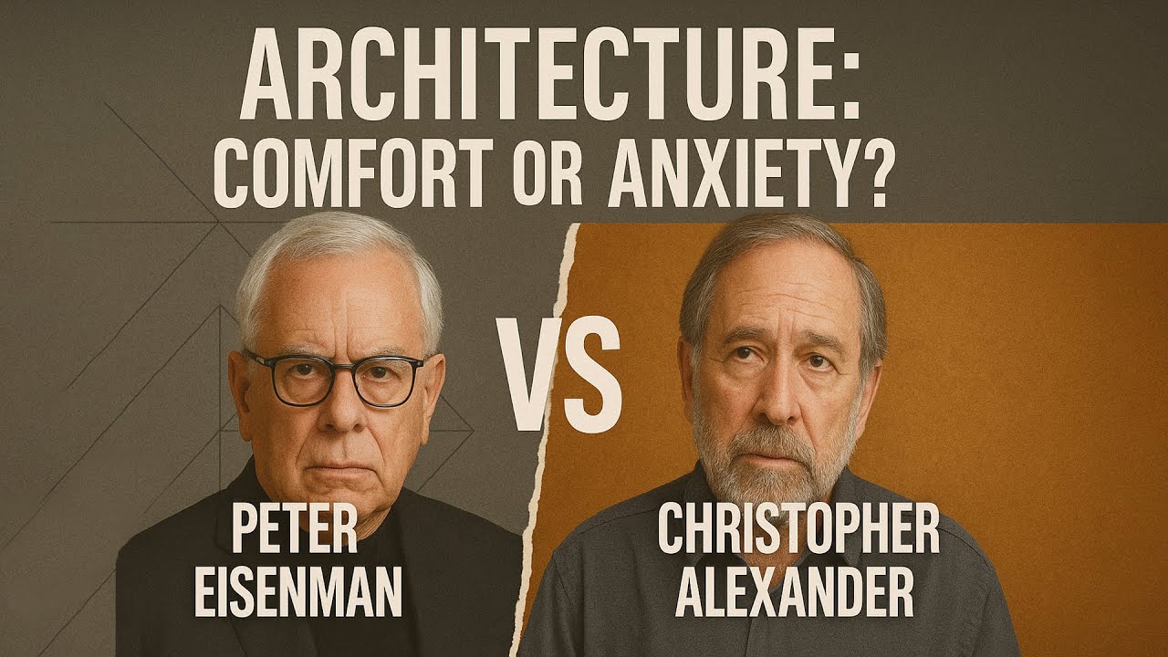 Eisenman or Alexander? A confrontation of two views on the true meaning of architecture
