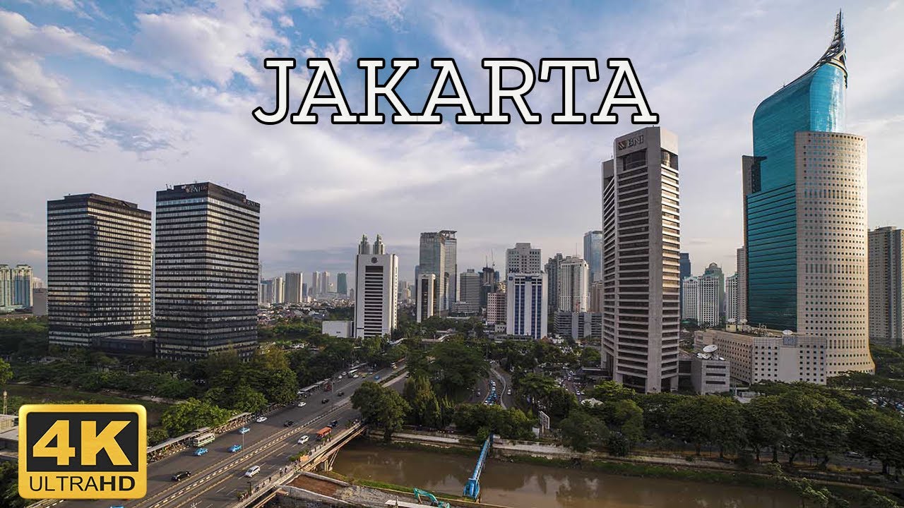 Jakarta, Indonesia, 🇮🇩 | 4K Drone Footage