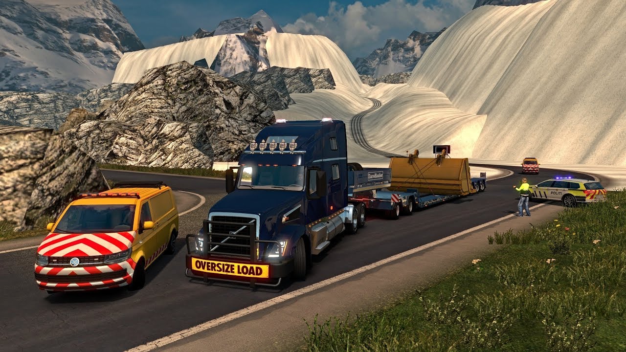 Volvo VNL 880 | Per&uacute; | Transportando una Cuchara de Excavadora | Autos Piloto