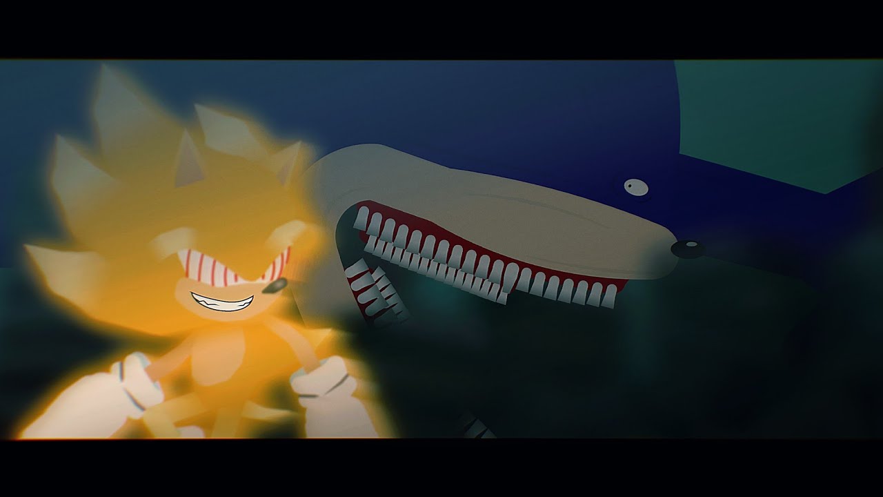 Shin Sonic vs Fleetway Super Sonic - The Sonic Tapes (stick nodes)