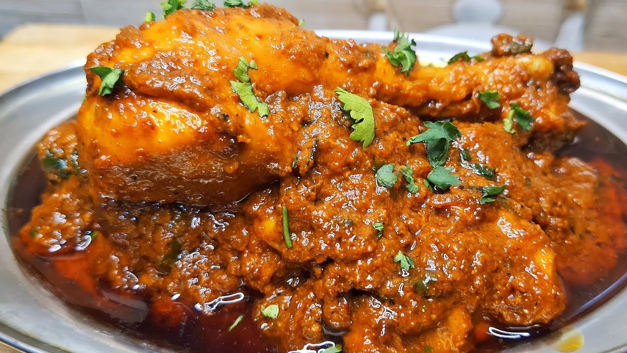 Hyderabadi Thick & Spicy Chicken Masala Recipe/ Restaurant Style Tasty Chicken Masala For Sehri/ 