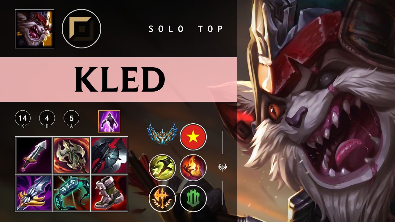 Kled Top vs Darius - VN Challenger Patch 26.03