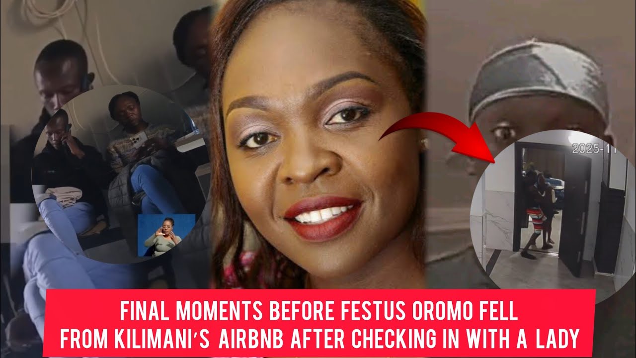 CCTV reveals Final Moments Before Festus Oromo Fell From Kilimani’s  Airbnb.