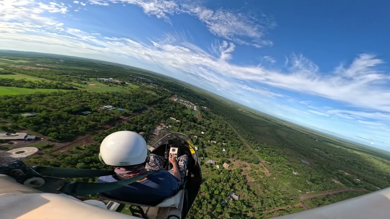 Christmas over Noonamah - Drifter flying 2024