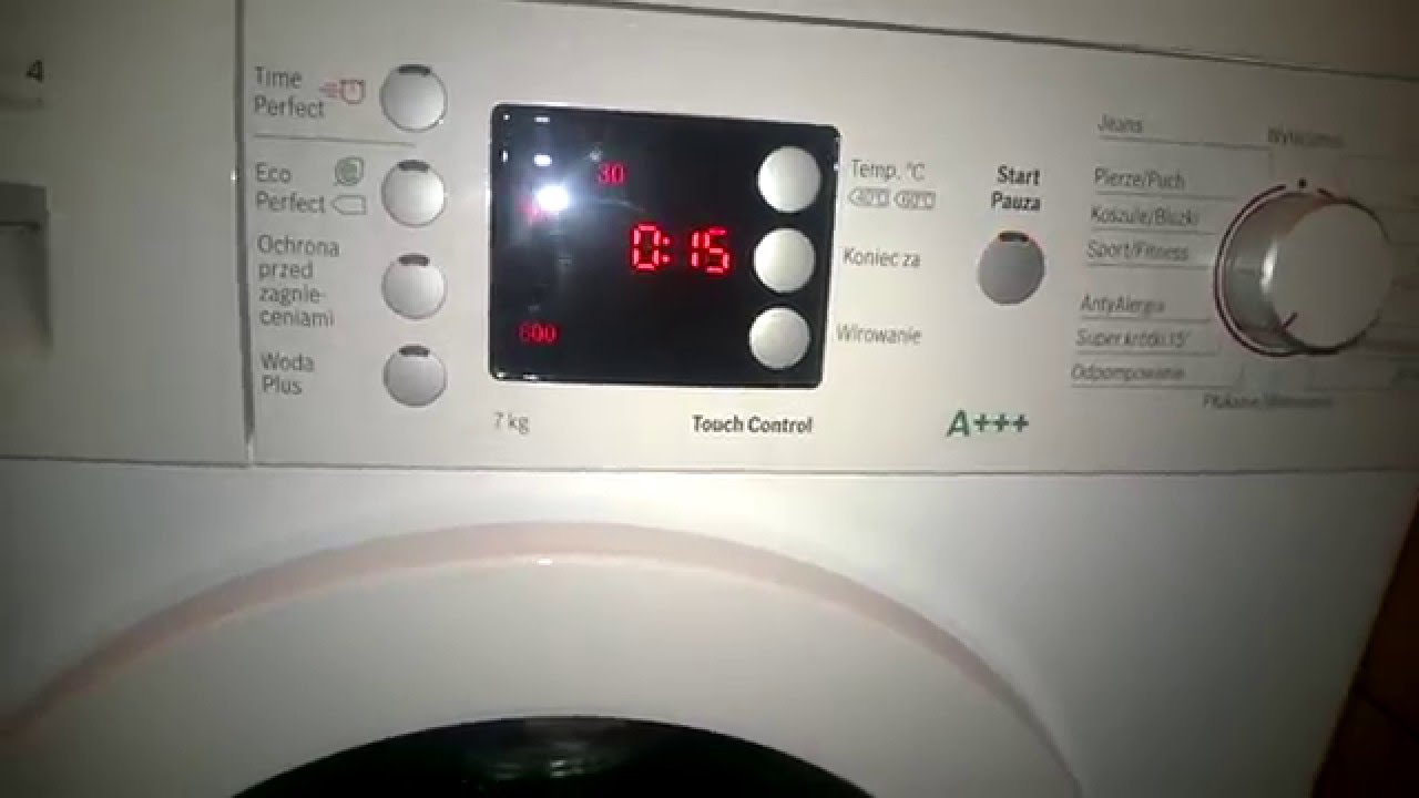 Pralka Bosch WAE2041TPL Vario Perfect Serie 4 (washing machine)