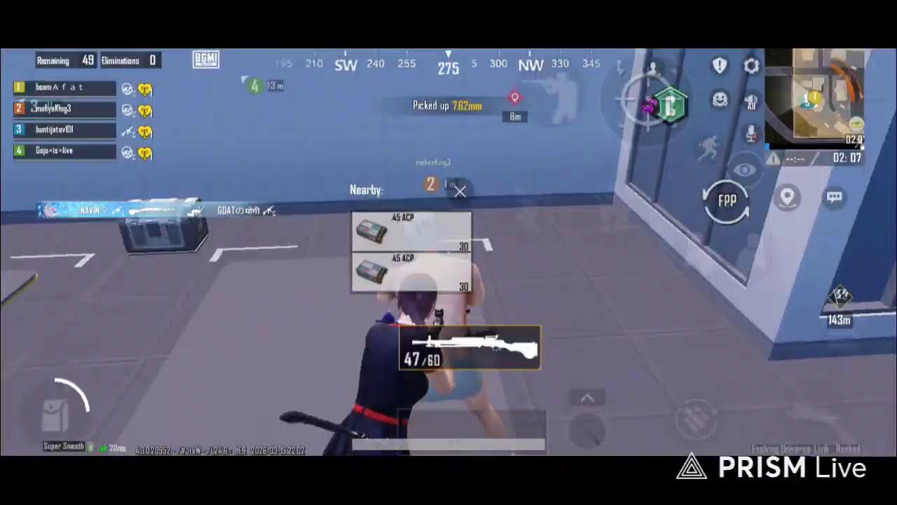 Live streaming of Aafat gamer