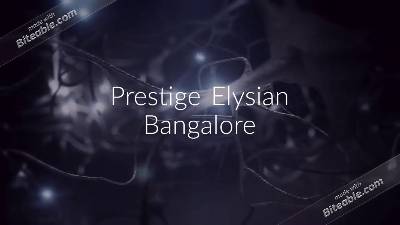 Prestige Group | Prestige Elysian | www.prestigeelysian.in