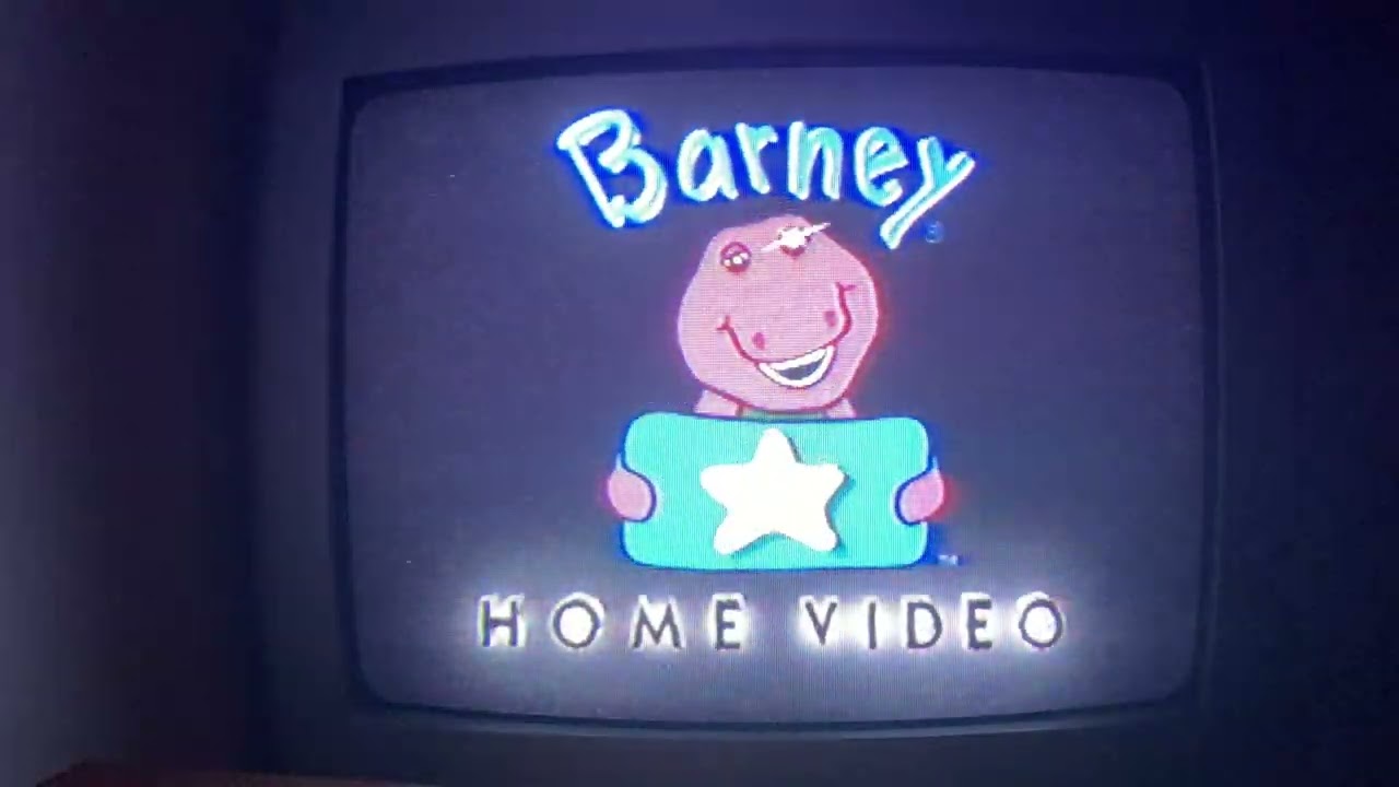 Opening to Barney Waiting for Santa 1998 VHS (Lyrick Studios Release)
