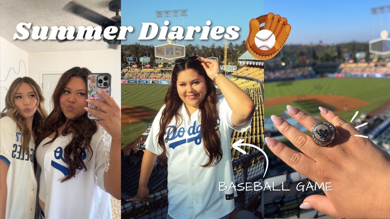 GRWM for a Dodgers Game + VLOG | JELLYCAT HUNTING