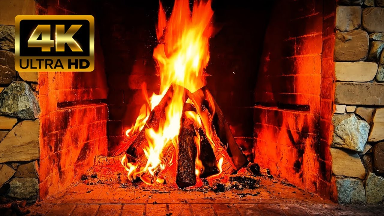 10 Hours 4K Campfire Crackling Sounds for Insomnia Relief • Deep Sleep Fire Ambiance (No Ads)