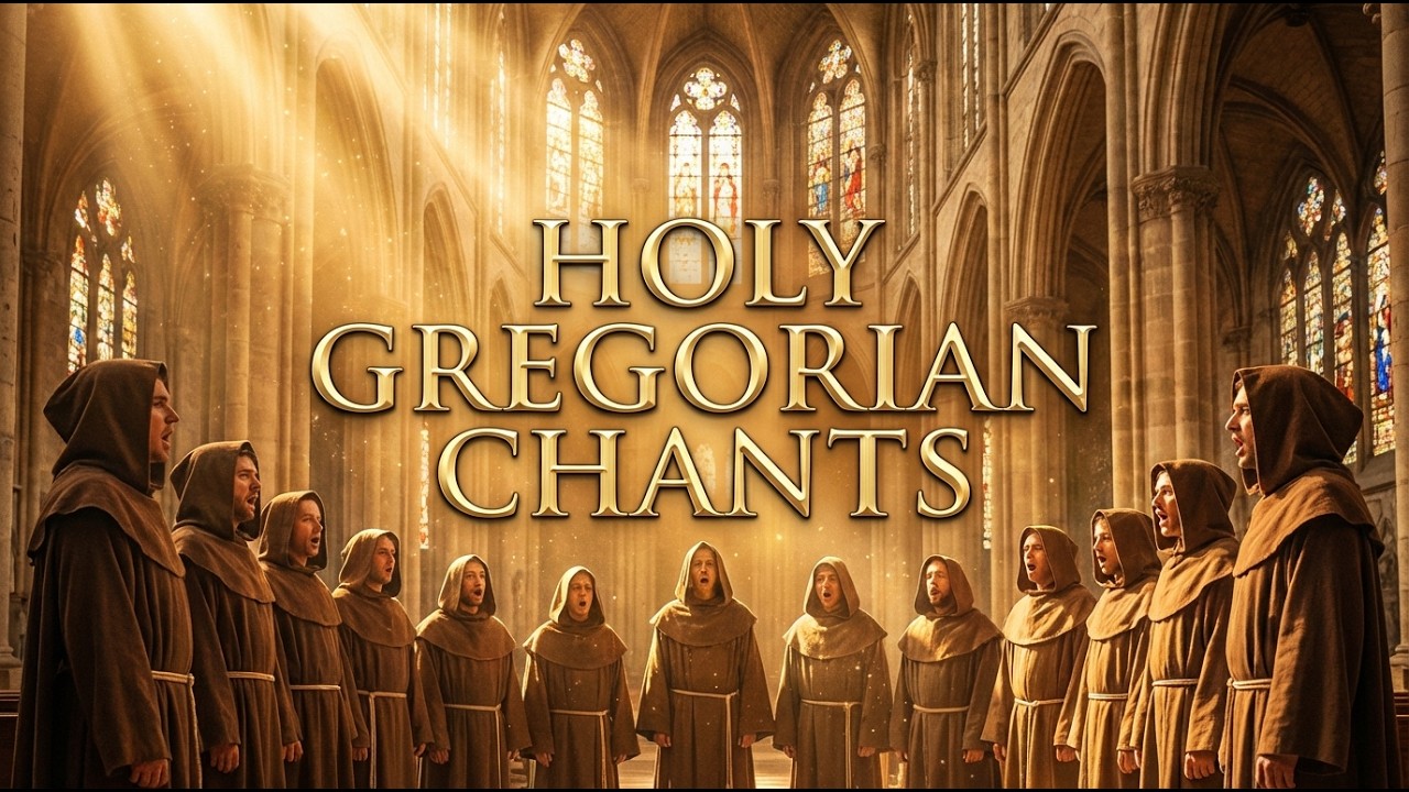 ✝️Gregorian Chant ✝ 432Hz Sacred Latin Prayer | Monks Choir Music for Meditation