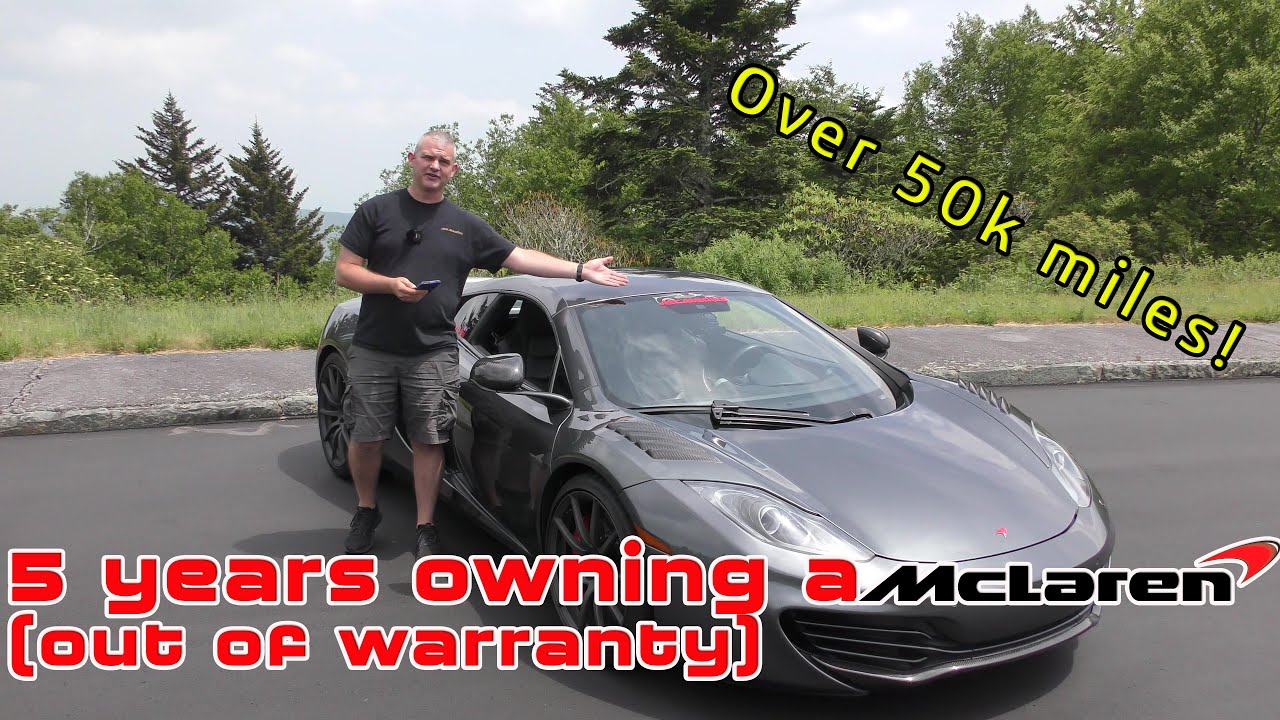 5 лет владения McLaren после окончания гарантии