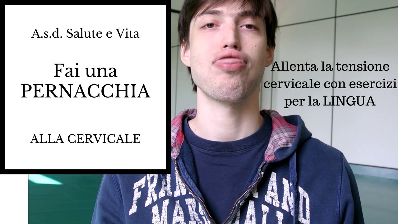 Cervicale in salute con gli esercizi per la lingua