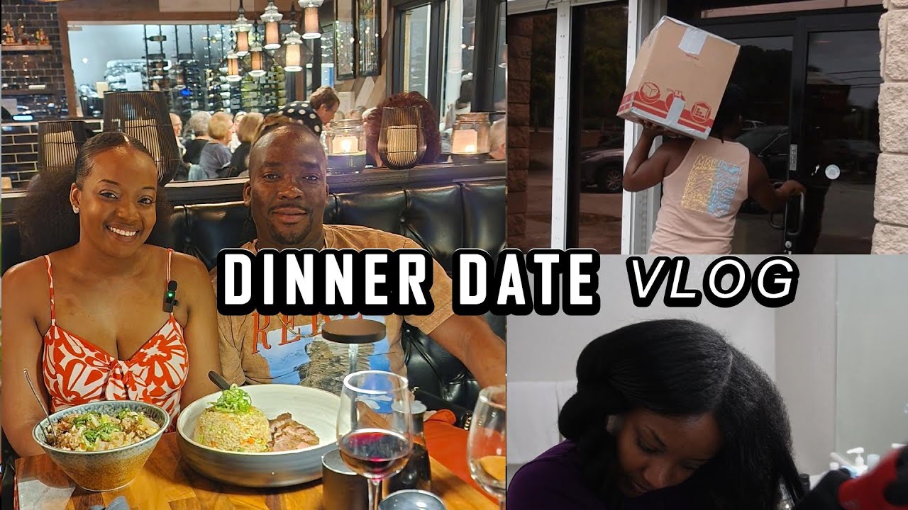 Dinner Date Vlog // Day in Our life