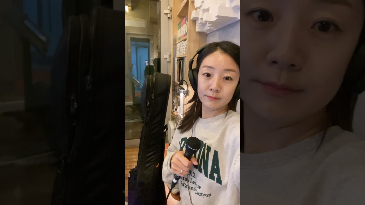 정가인 밴드 훨훨은 녹음중