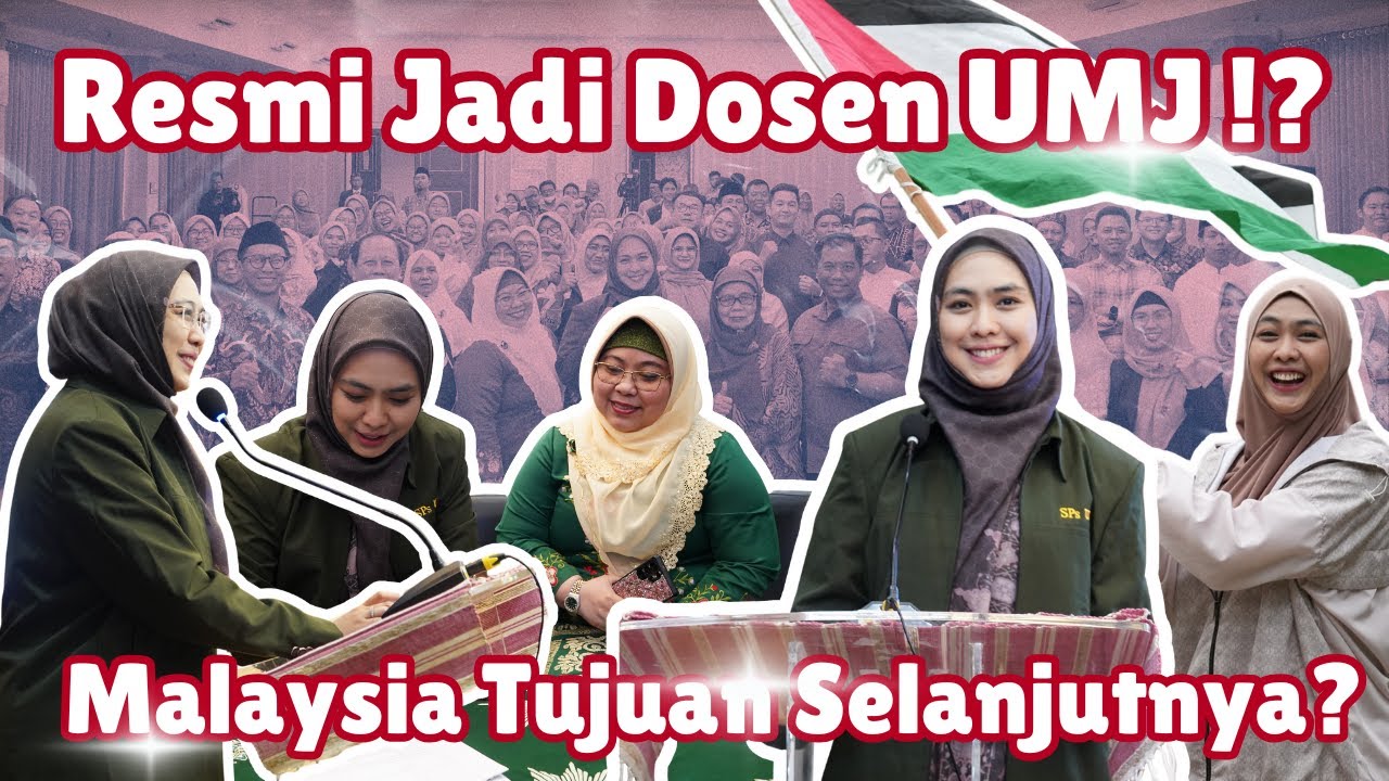 DIANGKAT SEBAGAI DOSEN S3 UMJ, UMMA BUKTIKAN PASSION DI DUNIA PENDIDIKAN !!!