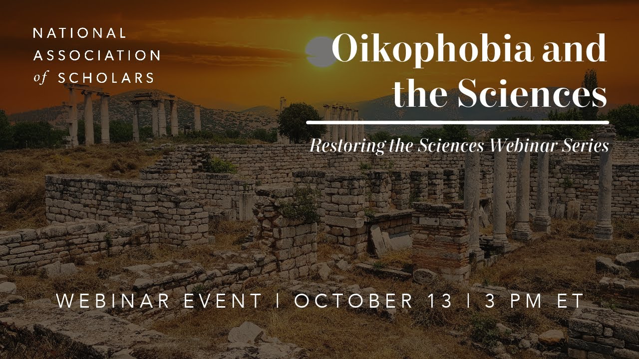 Oikophobia and the Sciences