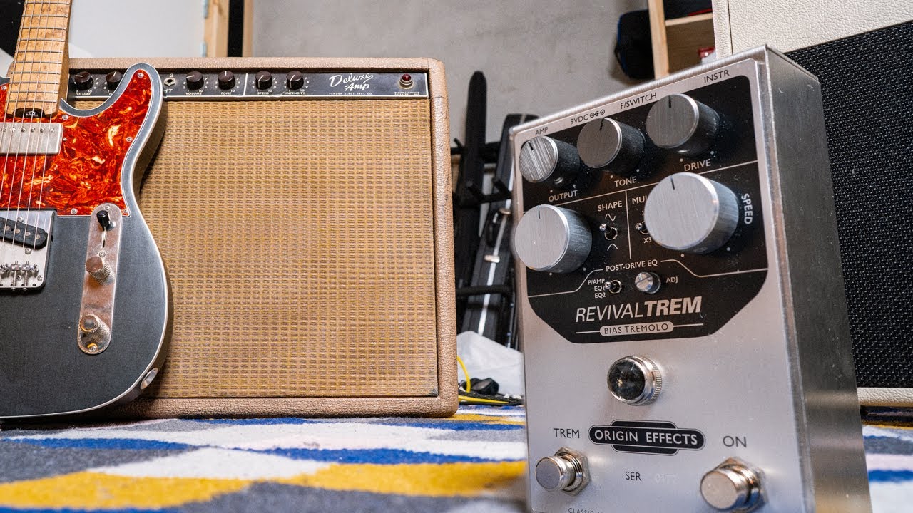 Vintage Brown Fender Deluxe VS. RevivalTREM: how do they compare?