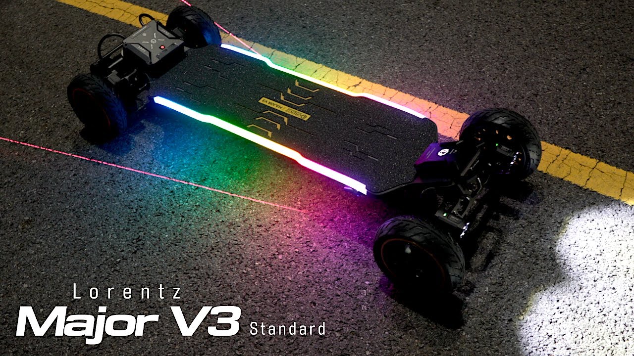 #301 Lorentz Major V3 (Standard) All Terrain Electric board - A flagship GT (Grand Tourer) board.