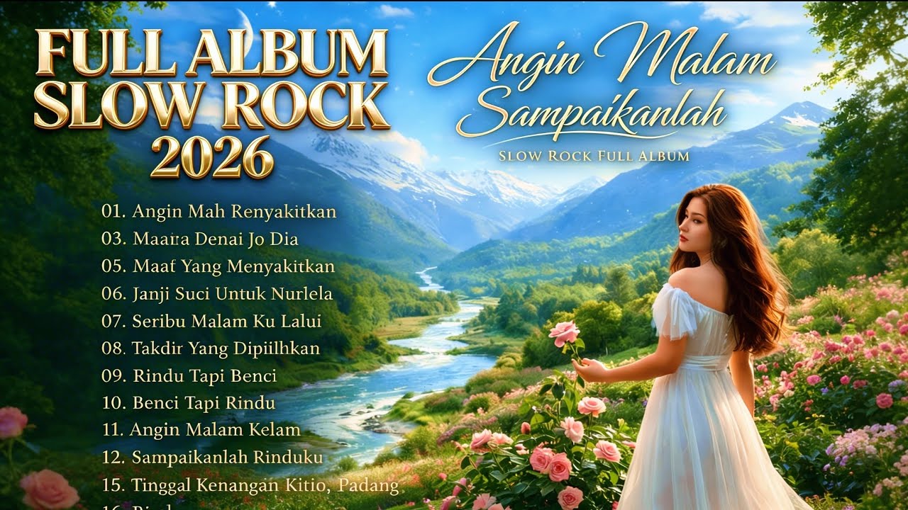 Slow Rock Full Album 2026 🎸 Top Hits❗ Ballad Collection | Lagu Slow Rock Terbaik