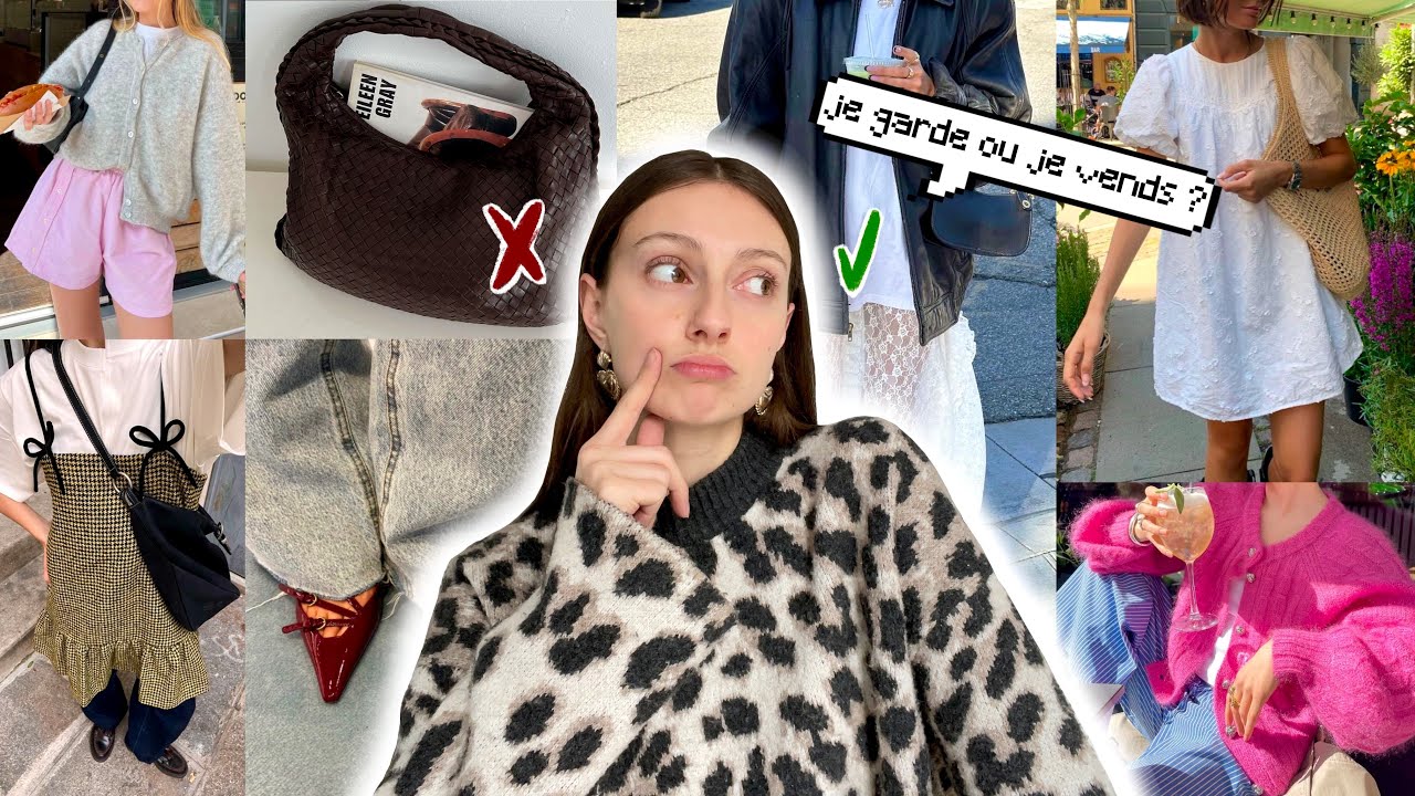 Ce que je vais porter VS ce que je ne veux plus dans ma garde-robe pour 2024