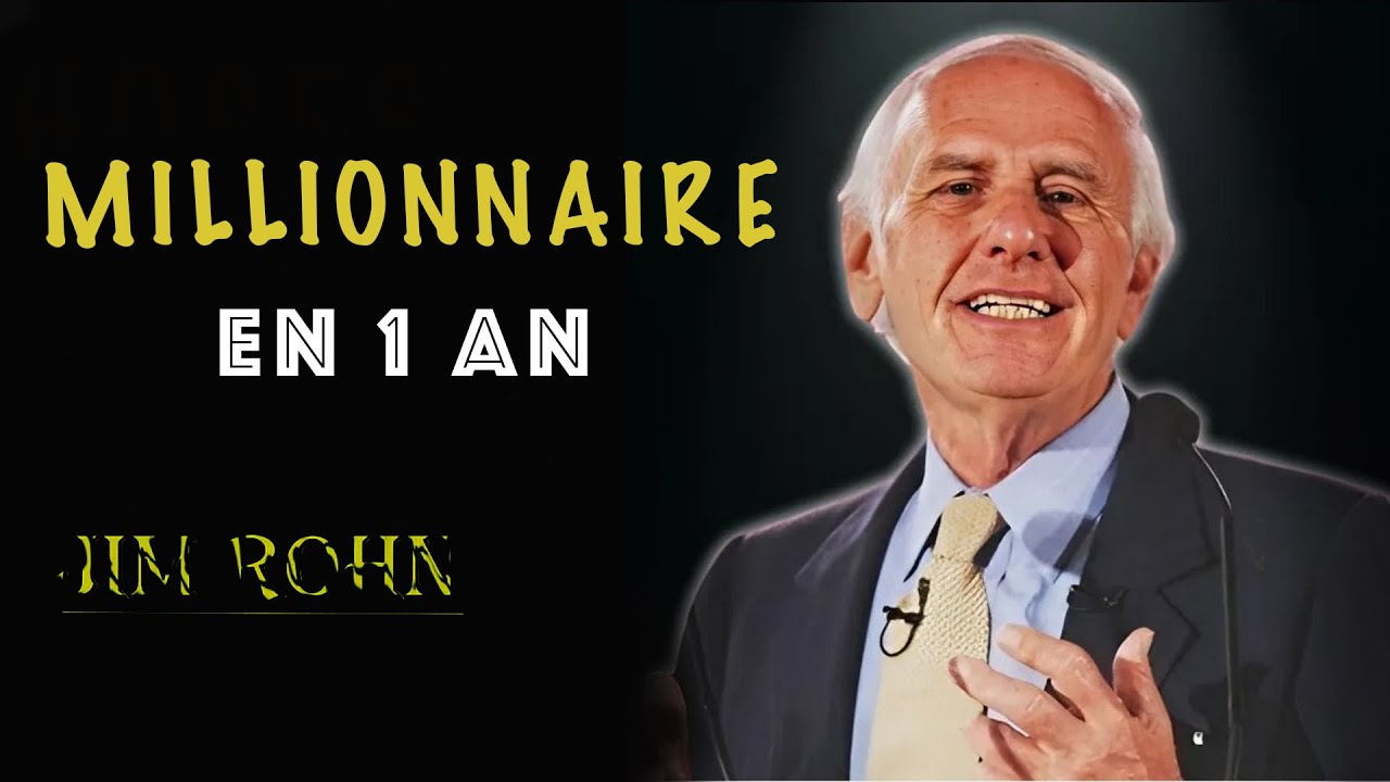 Devenir millionnaire en 1 an, c'est plus possible que vous ne le pensez - Jim Rohn Motivation