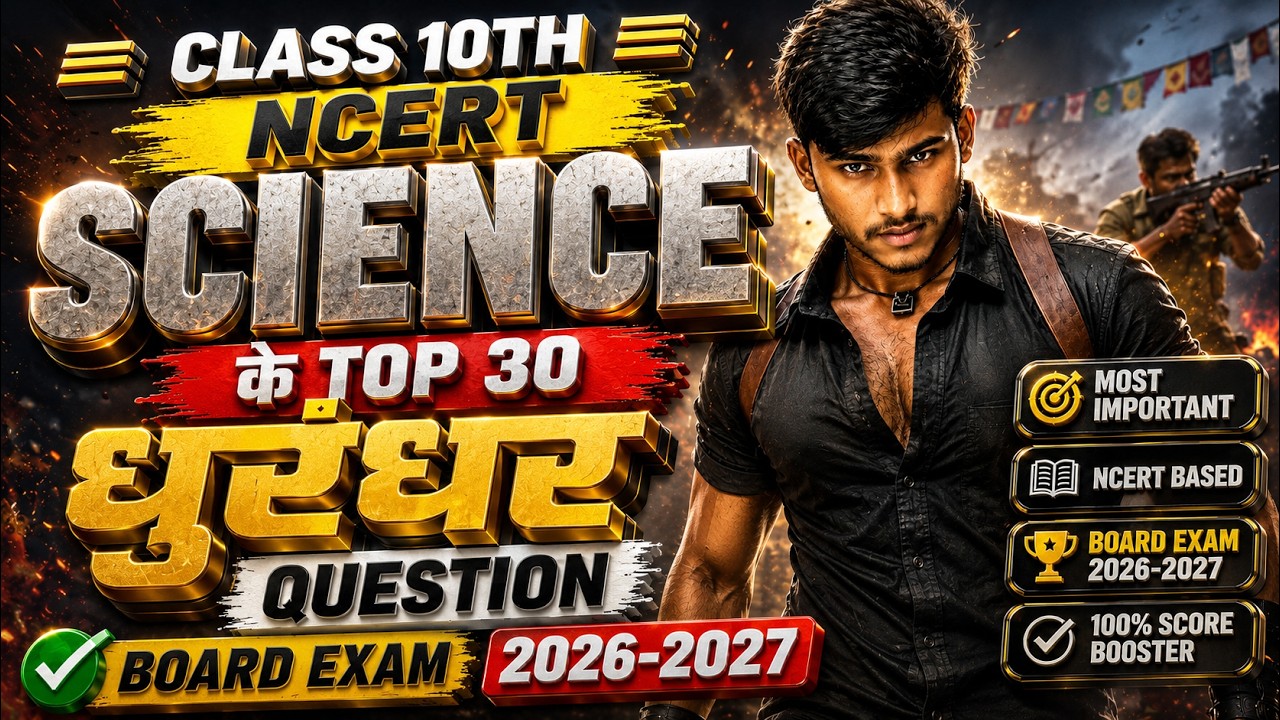 Class 10th Science Top 30 Objective Questions Board Exam 2026 - 2027 || NCERT By Pankaj Sir