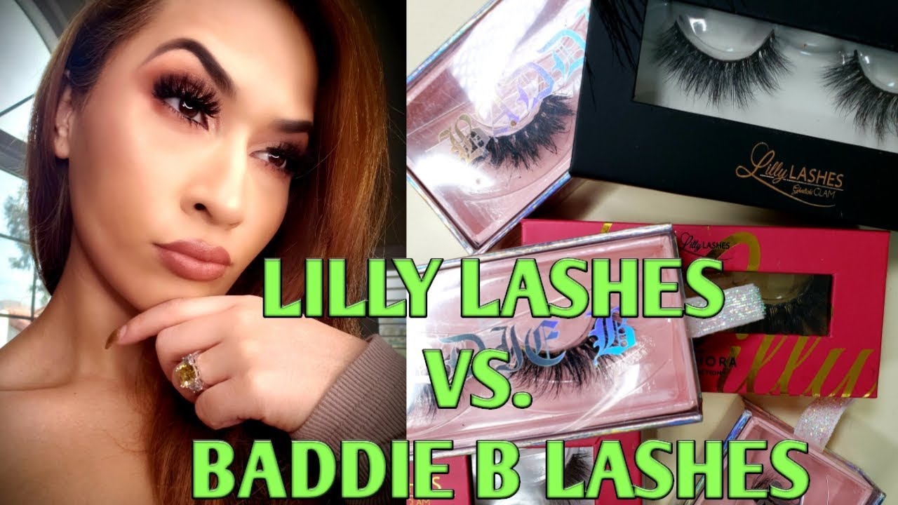 LILLY LASHES против BADDIE B LASHES
