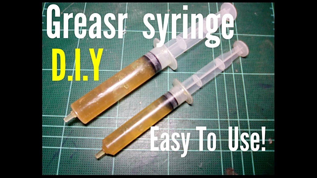 D.I.Y Grease Syringe - Easy To Use!