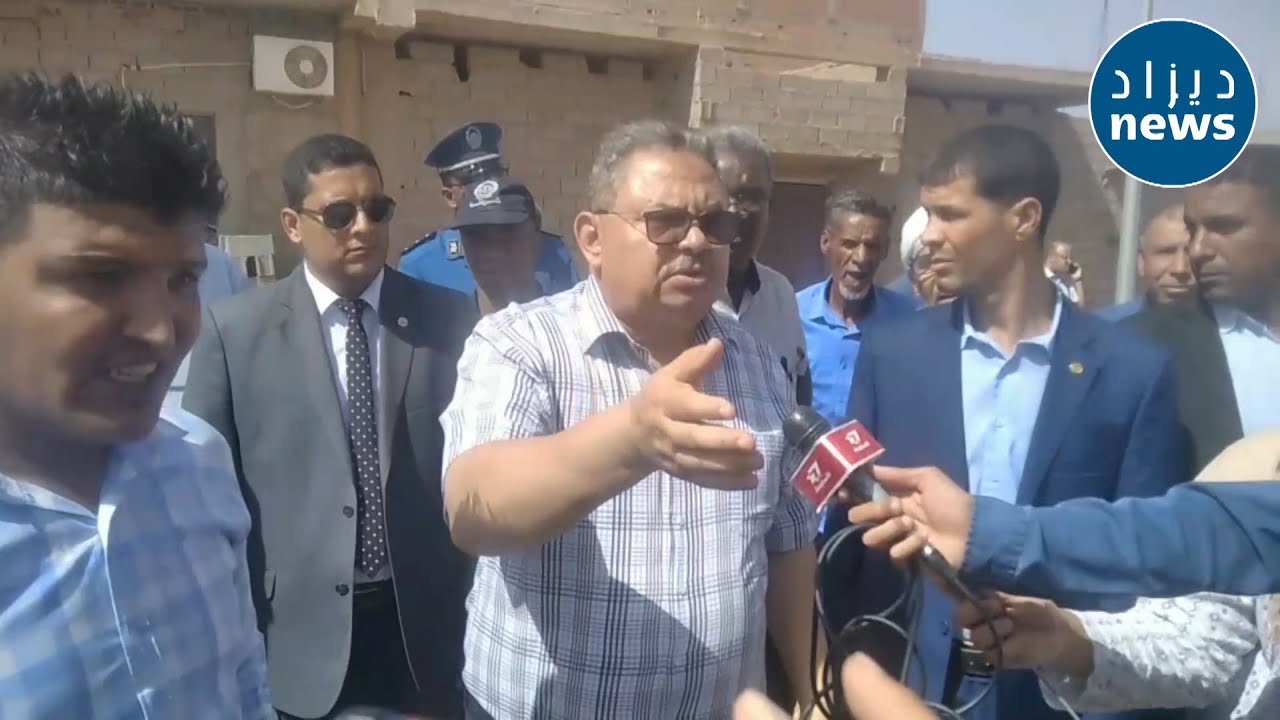 تصريحات مثيرة لوالي بشار خلال خرجته الميدانية لأحد أحياء الولاية