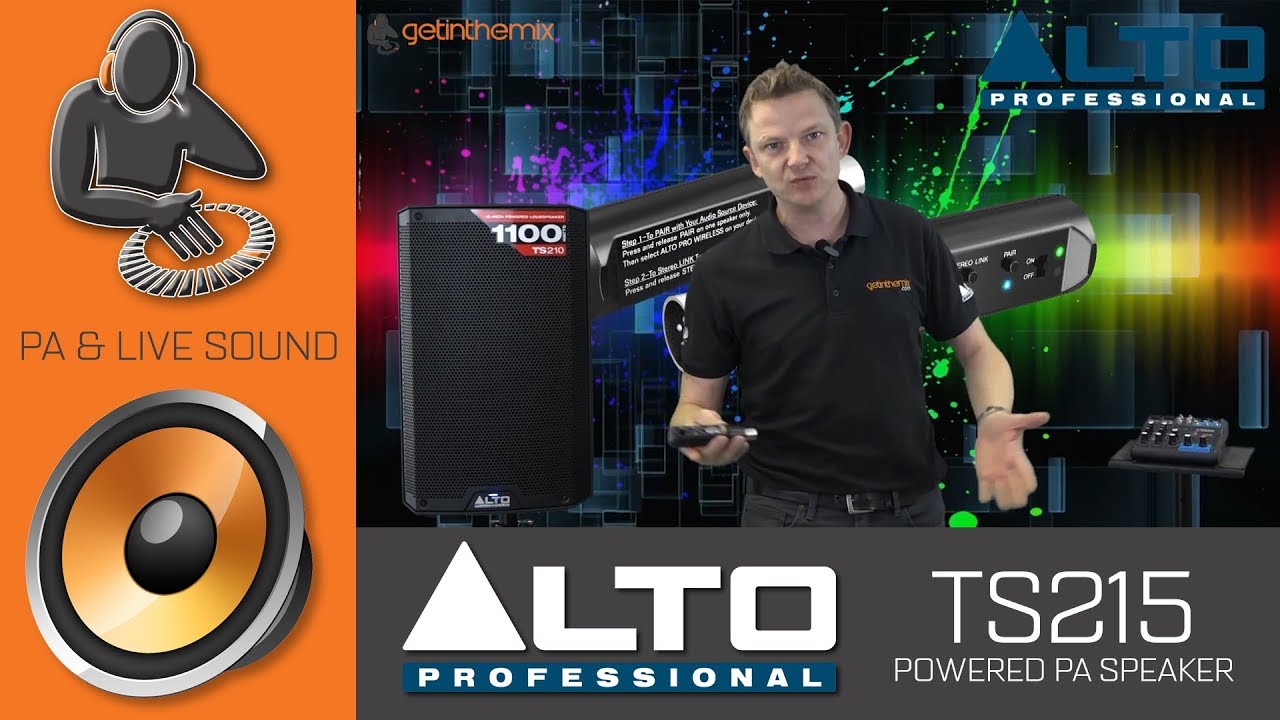 Must look! ALTO TS215 Replaces TS115A PA Speaker @ Getinthemix