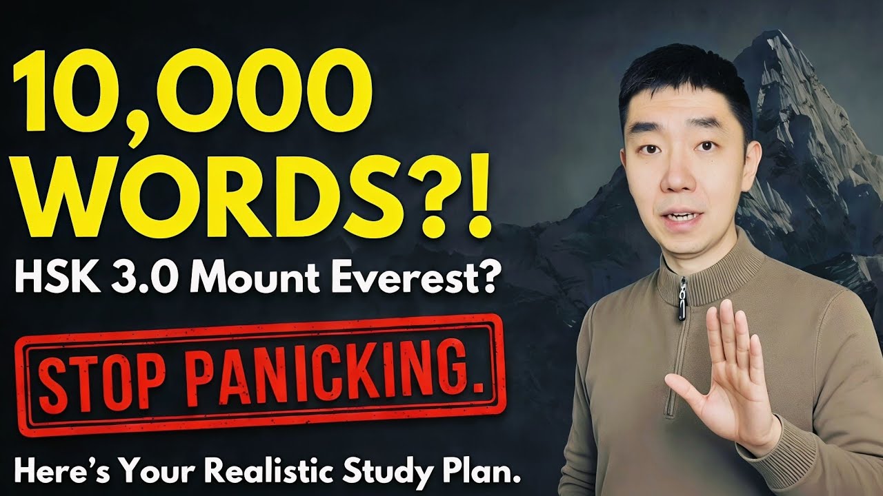 HSK 3.0: Stop Panicking — A Realistic Study Plan That Actually Works